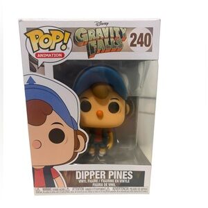 Funko Pop Dipper Pines #240 Gravity Falls Disney NIB Vinyl Figure